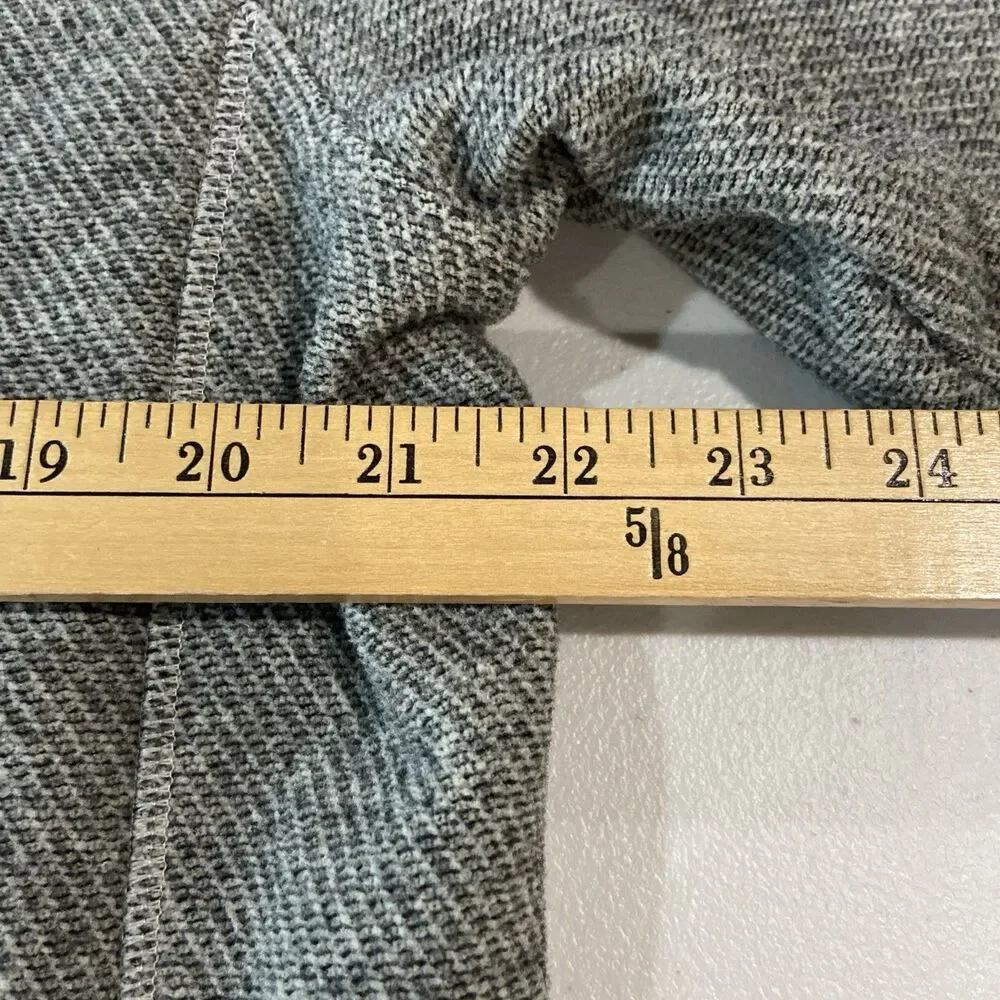 Mountain Hardwear Jacket Mens Large Gray Toasty Twill Fleece Full Zip Up Coat